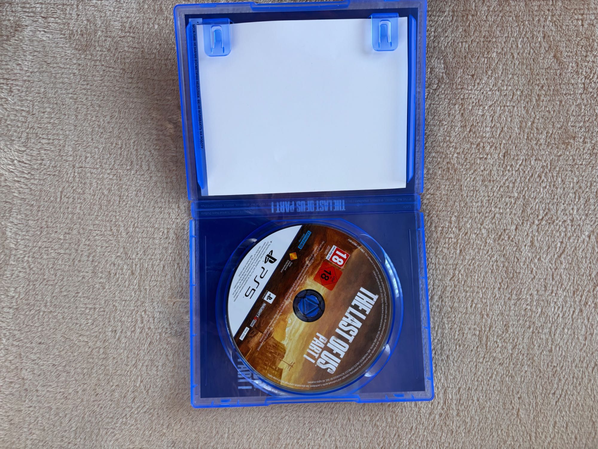 Продам гру “The last of us” Part I.