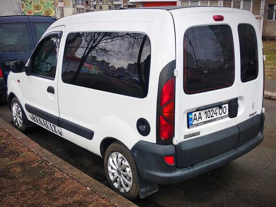 40$/1680грн.нед Аренда з выкупом RENAULT KANGOO 02г Дизель Без застави