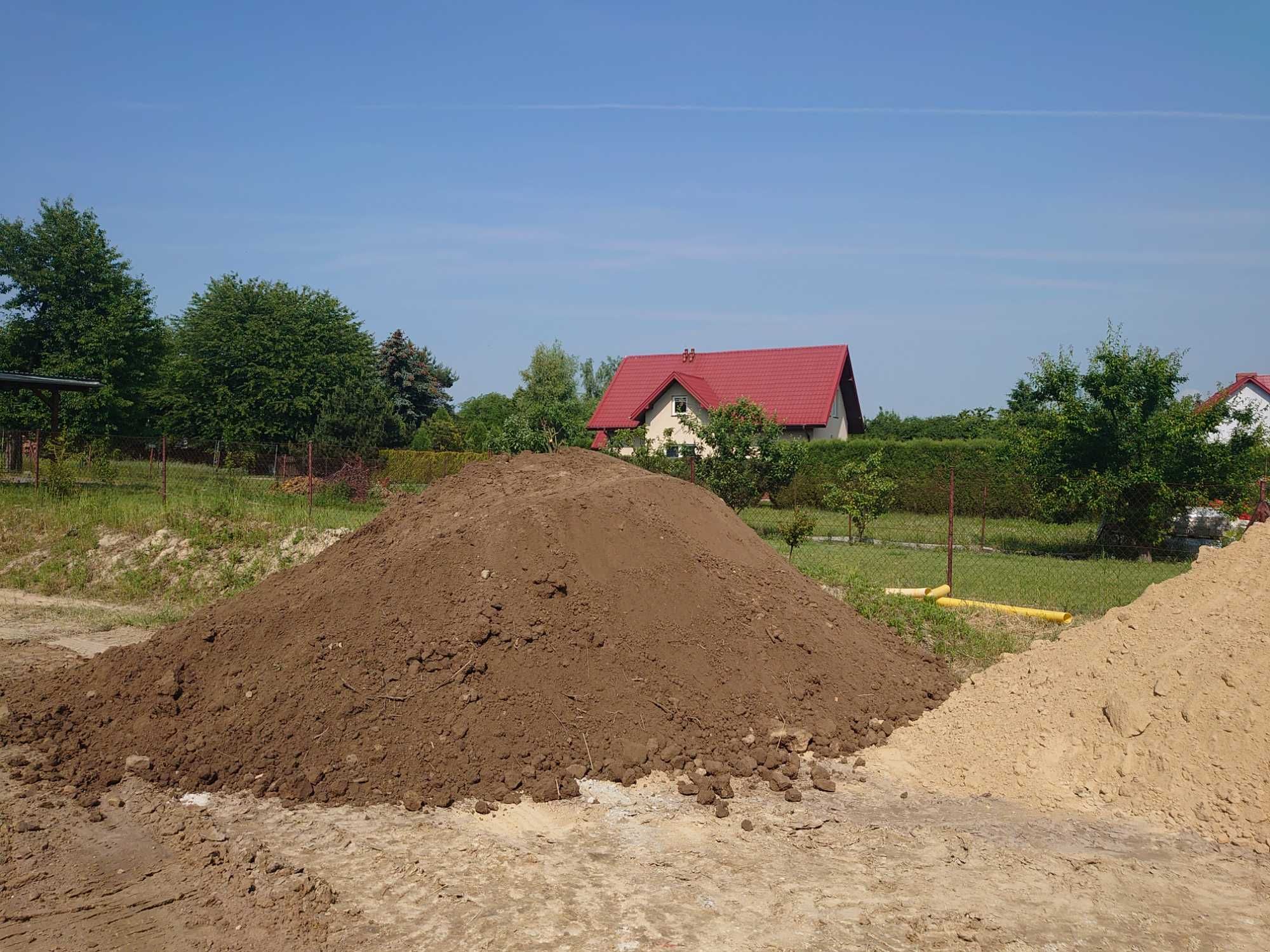 Piasek mixokret siany tynkowy płukany kruszywo wykopy prace ziemne