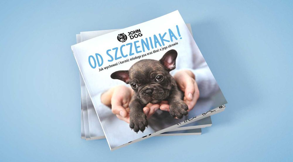 Książka John Dog „Od szczeniaka”