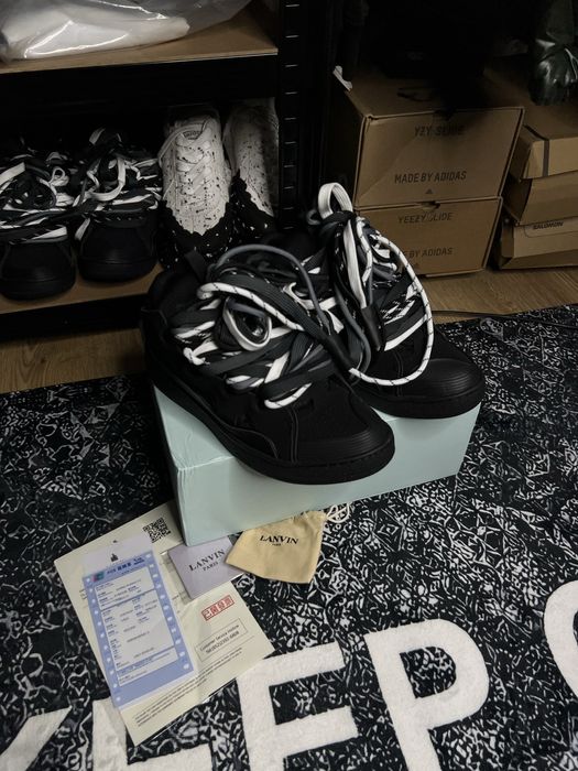 Кросівки Lanvin Curb Sneakers / ланвін карб снікерс /кроси ланвін