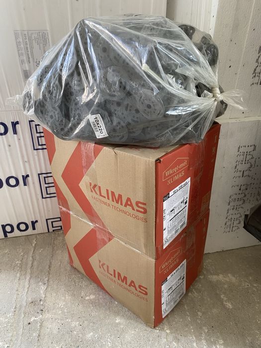 Kołki do styropianu 10x200 120sz 10x220 300szt plus zaslepki 140szr