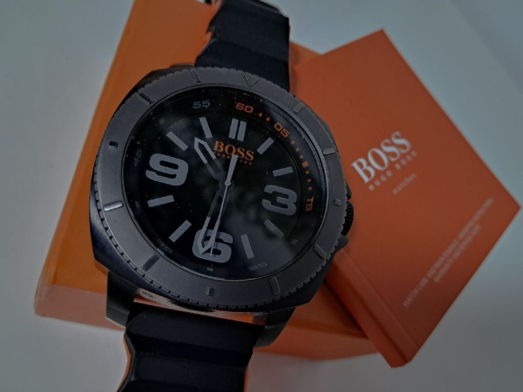 Чоловічий наручний годинник Hugo Boss 1513106 Sao Paulo Black