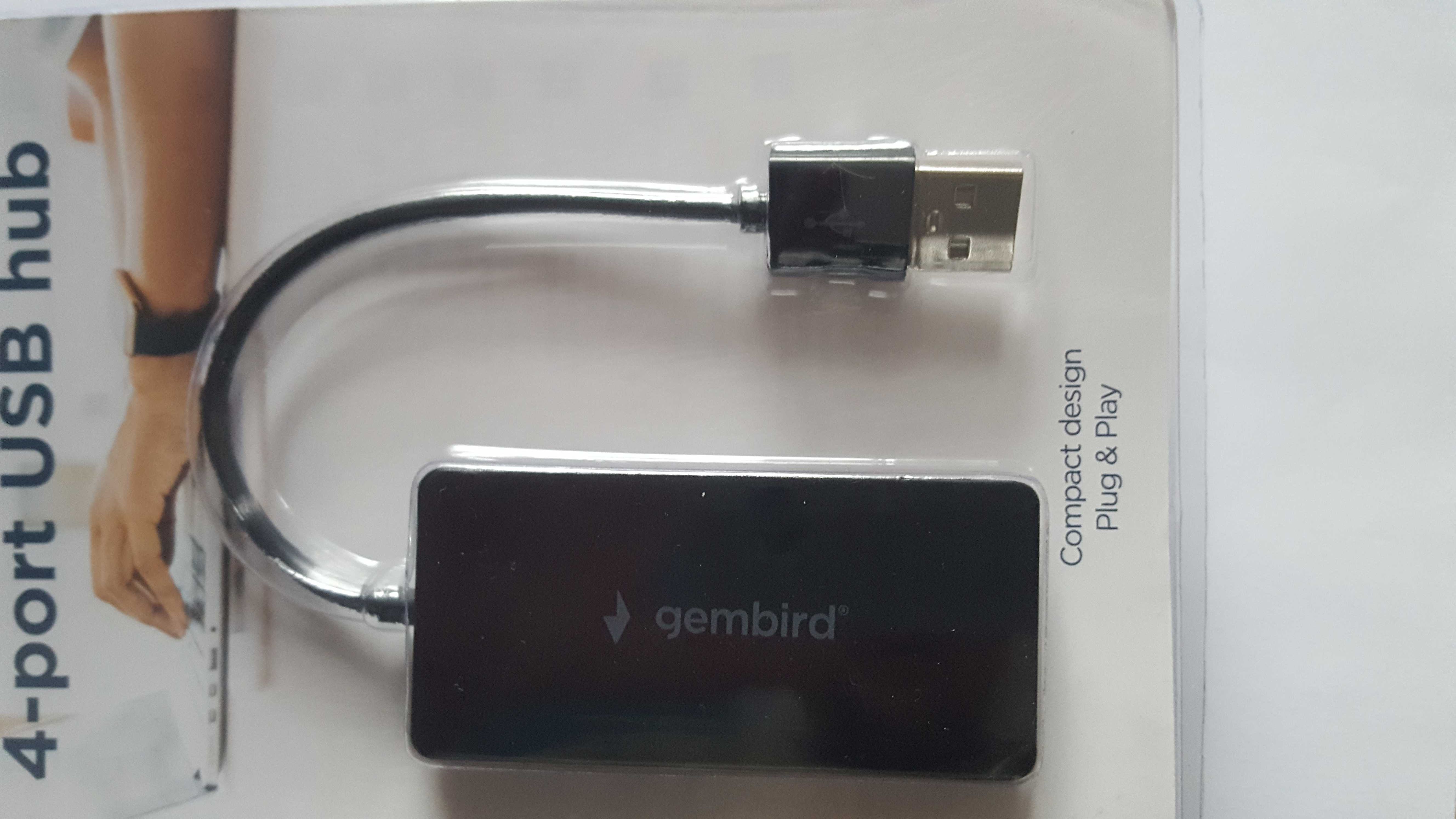 USB 4-porty HUB Gembird