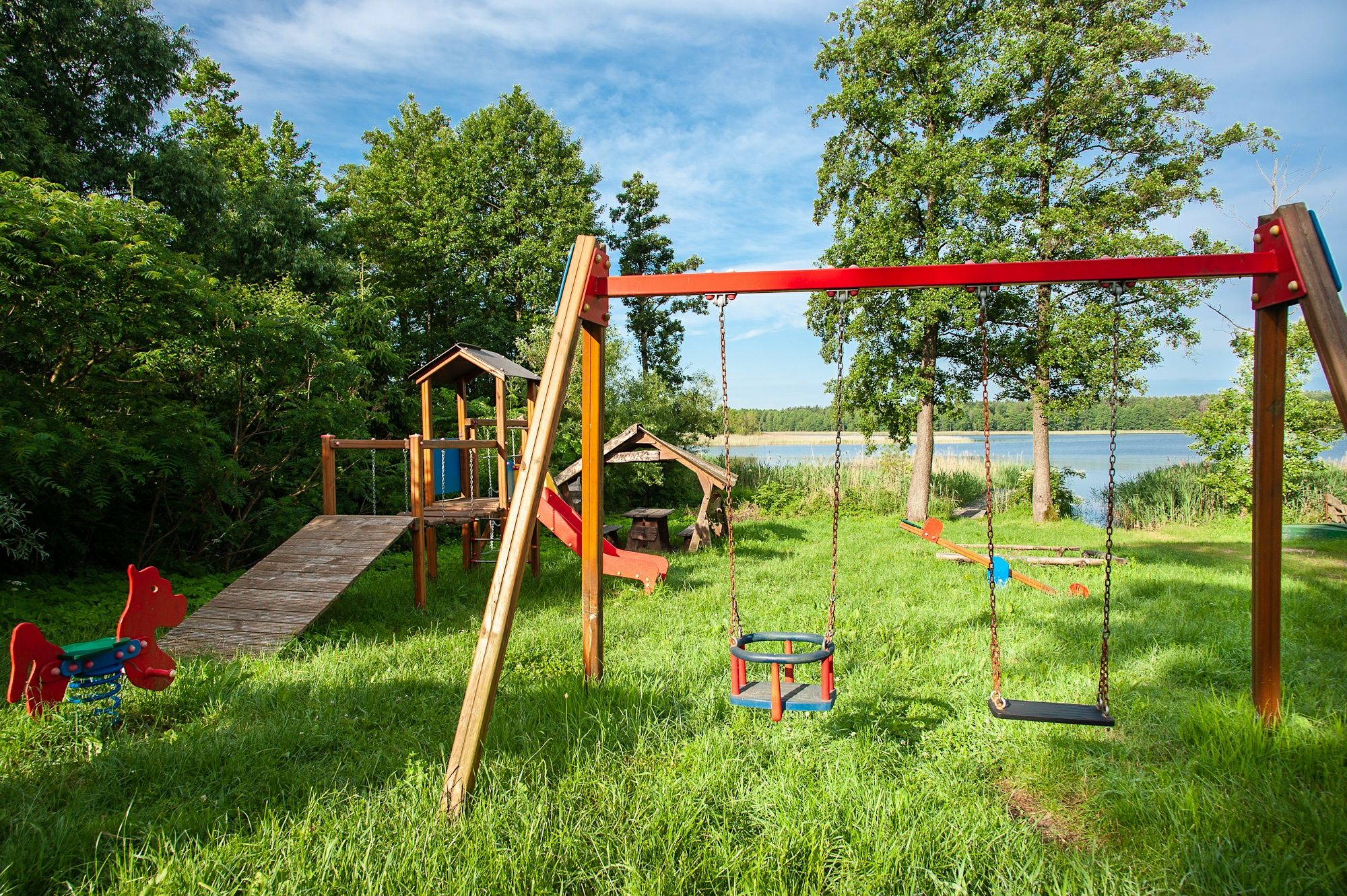 Dom nad jeziorem Wakacje Mazury Jezioro Ryby