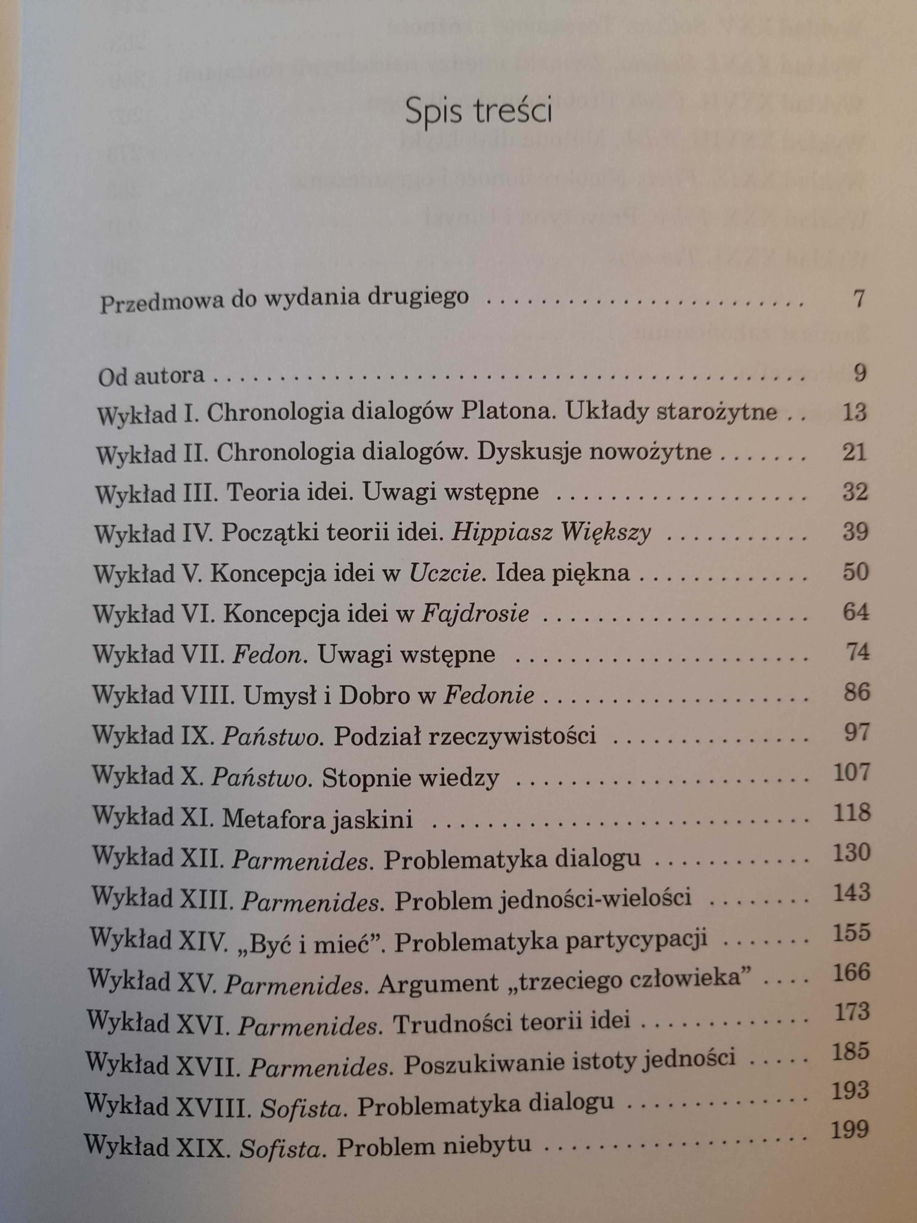 Wykłady o Platonie. Ontologia, Władysław Stróżewski, stan bdb