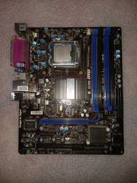Материнська плата MSI G41M-P33 Combo + Intel Core 2 Quad q9400