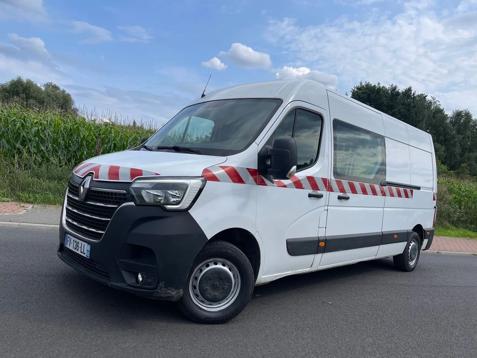 Renault Master Nowy Model_Grudzień 2020 ROK_2.3 DCI 180 KM_L3H2 DŁUGI_Bogata wersja LED,KLIMA  Czujniki Parkowania,Kamera cofania_Bezwypadkowy_Niski przebieg,Zadbany
