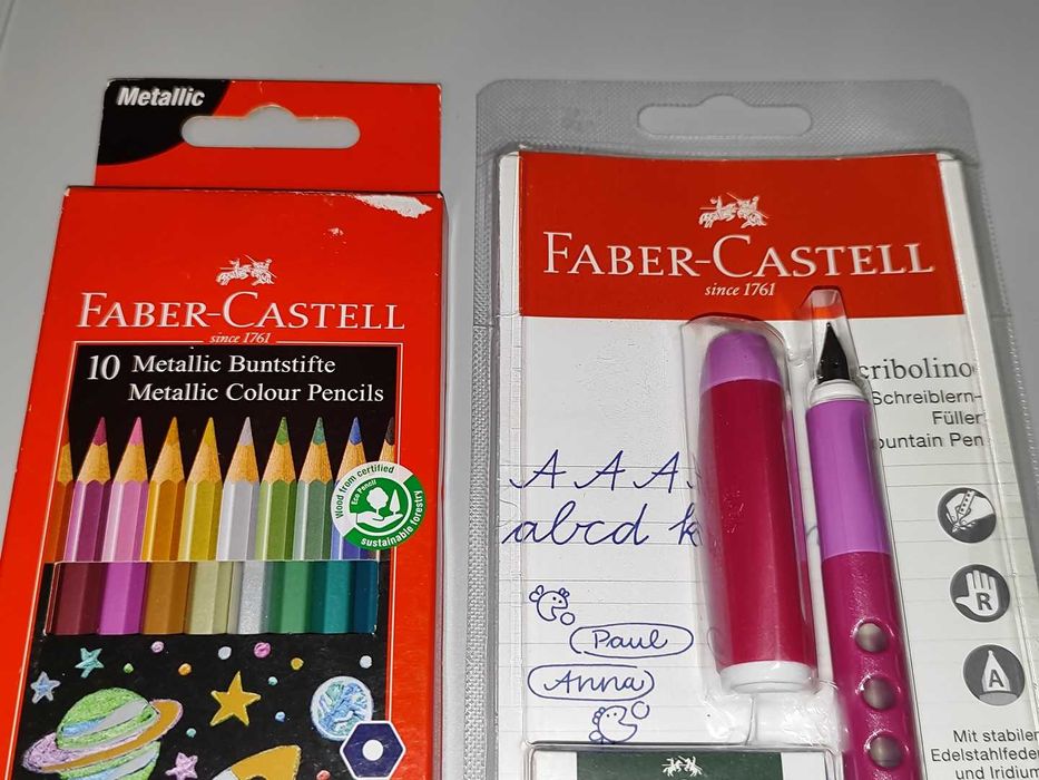 Pióro Wieczne Faber-Castell Scribolino Pomarańczowe Nowe + Gratis [4]
