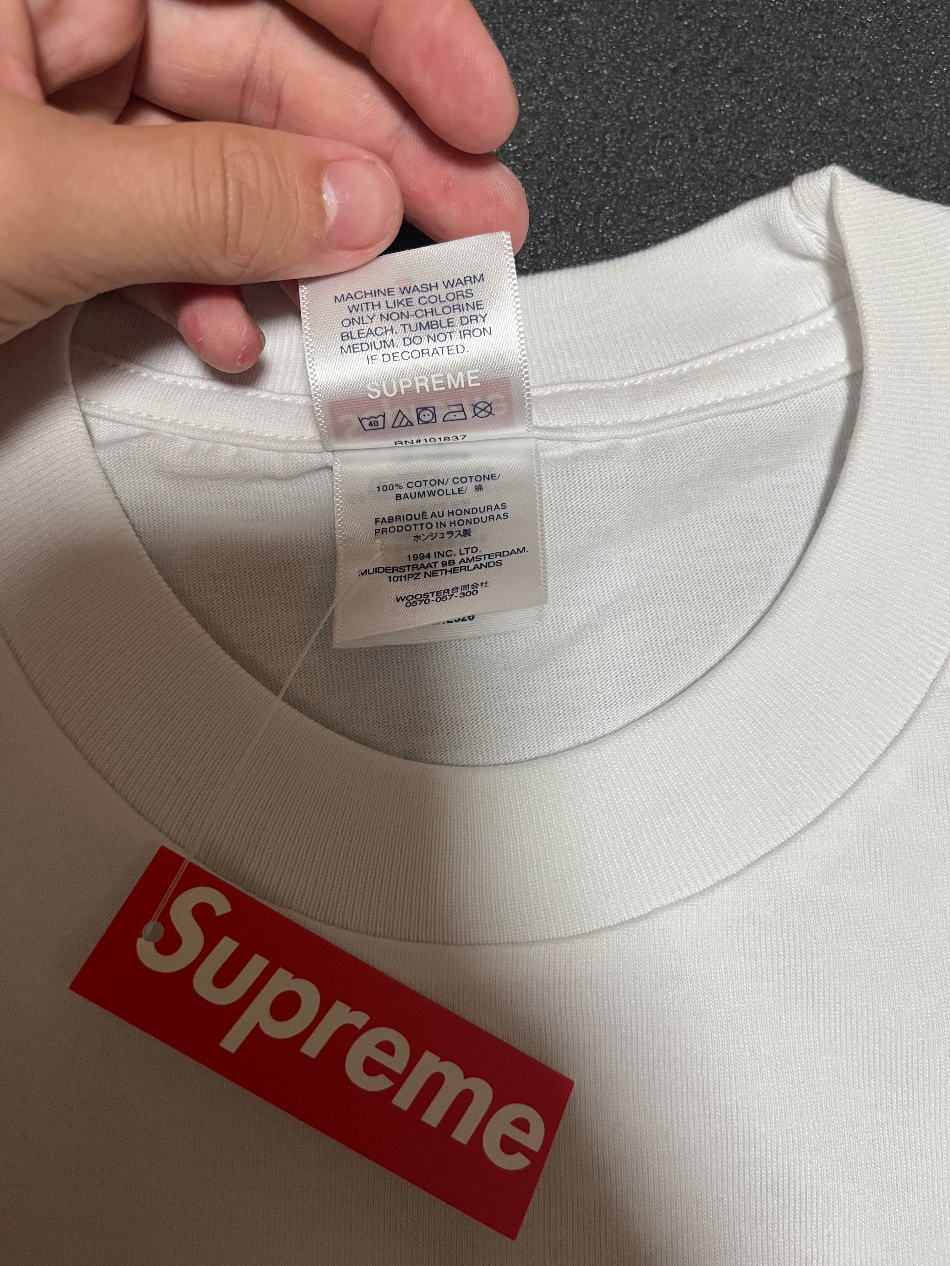 Футболка Aphex Twin White x Supreme