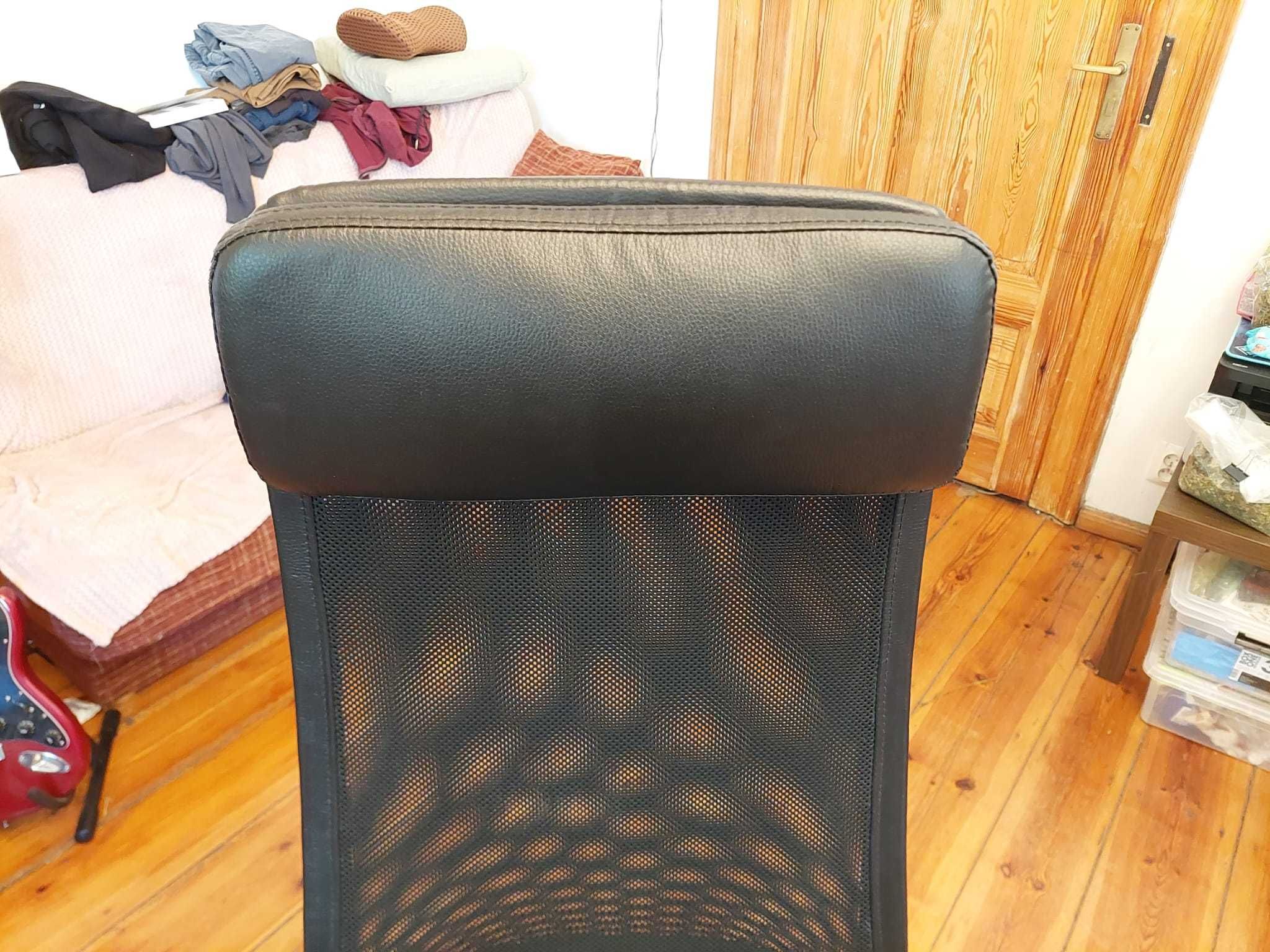 fotel krzesło Markus Ikea - skóra