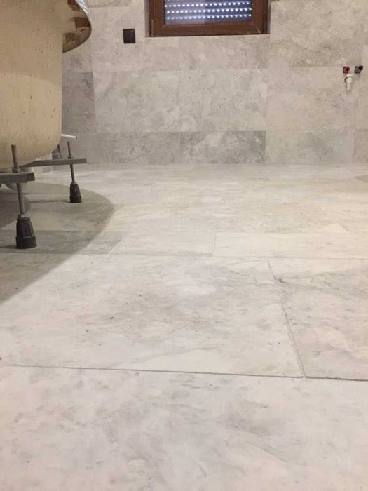 Biały marmur, Płytki Marmurowe Royal White polerowany 61x40,6x1,2 cm