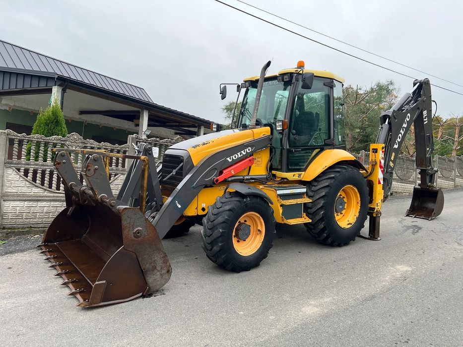 Volvo BL71 * Koparko Ładowarka VOLVO BL 71 * Stan Bardzo Dobry * w Oryginale * 4x4 * Szczęka * Teleskop *  * 2008 Rok * FULL OPCJA * BL61 * jcb cat komatsu *