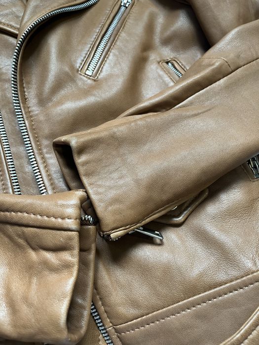 Натуральна шкіра косуха mango