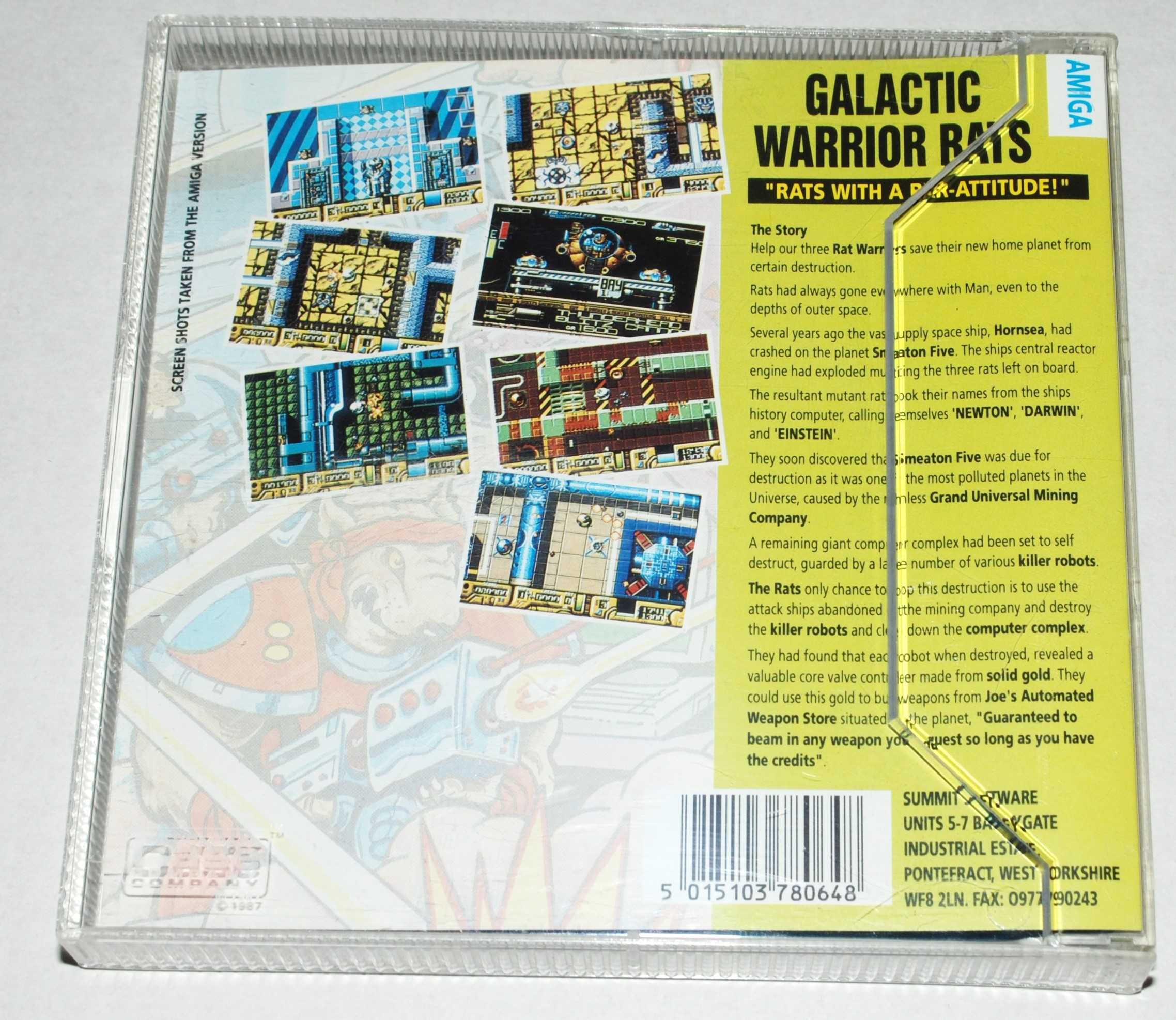 Galactic Warrior - gra na amigę