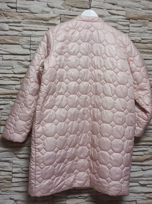 Płaszczyk pikowany parka kurtka długa L