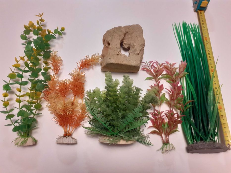 sztuczne rośliny do akwarium