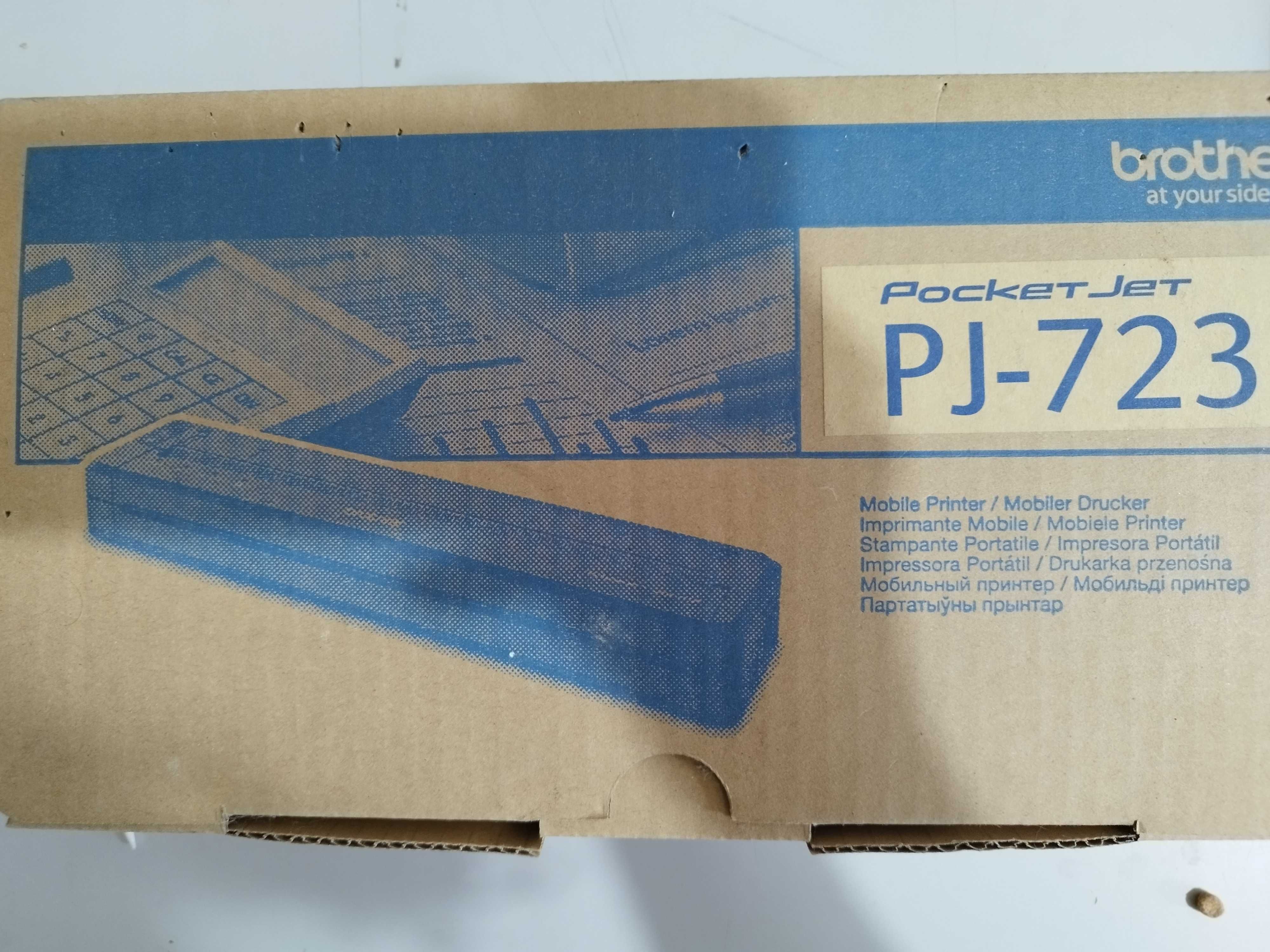 Impressora Portátil ideal para Tatuadores - BROTHER POCKETJET PJ-723