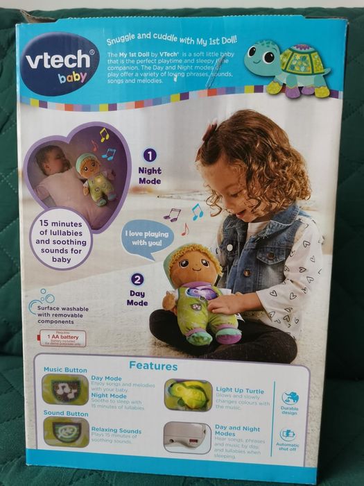 VTech Baby My  1st Doll Emma lalka interaktywna język angielski