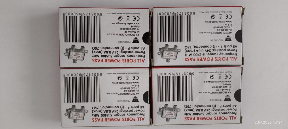 Rozgałęźnik DVB-T2 Splitter