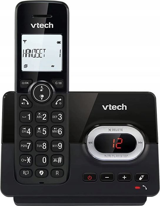 outlet telefon bezprzewodowy vtech cs2050 wbudowany wyświetlacz 1.8