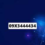 Красивый номер - Платиновый номер 3444434