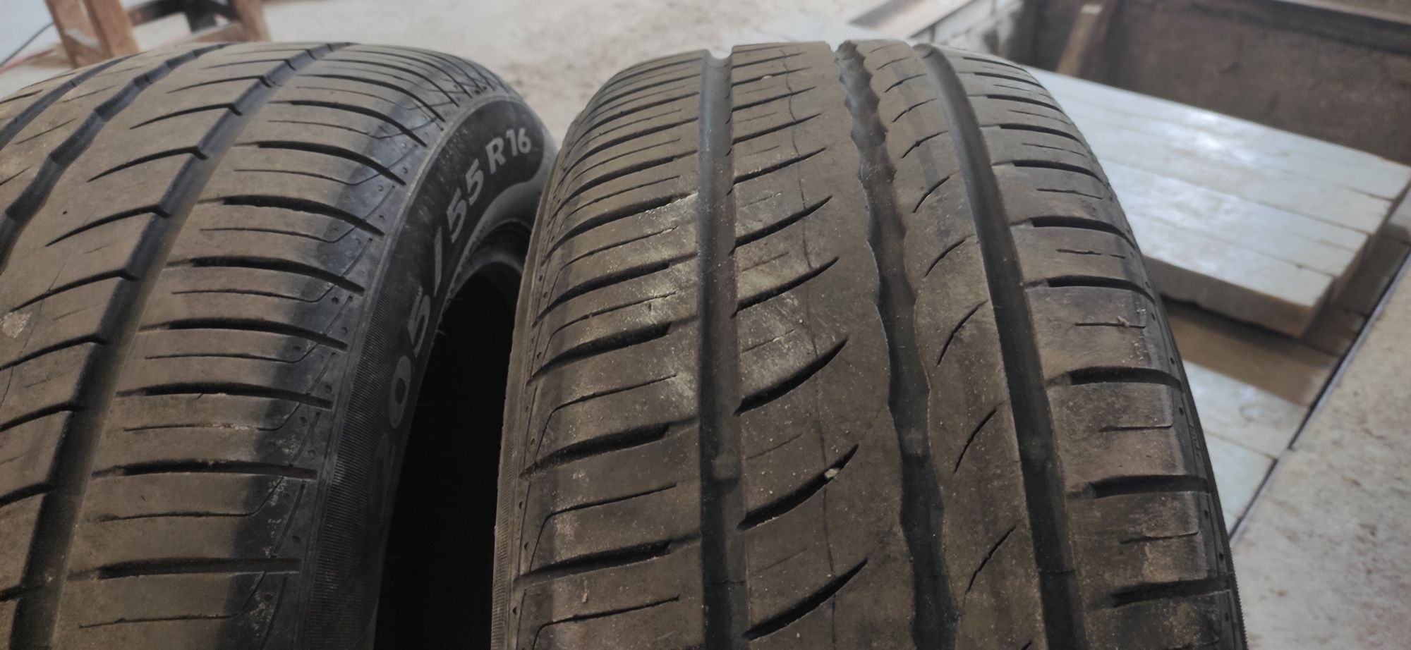 Kомплект летней резины 205/55 r16, Pirelli Cinturato, Michelin Energy