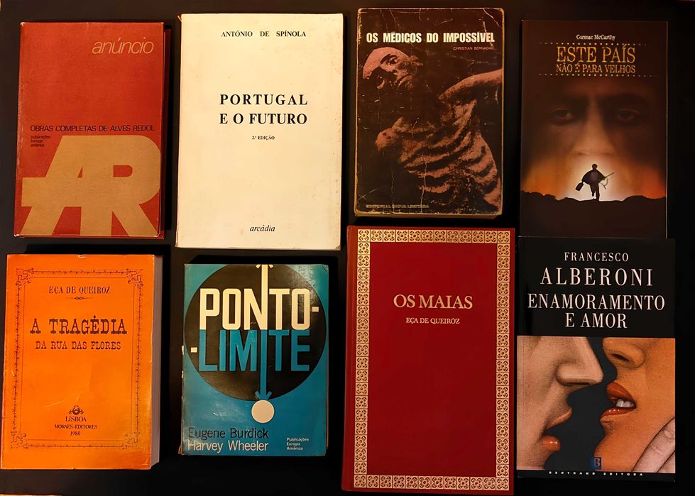 33 livros da literatura nacional e internacional - Lote 33€
