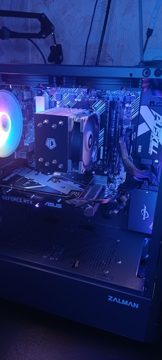 Игровой ПК Ryzen 5 5600X / RTX 3060 Ti / 32GB RAM / SSD 1TB+SSD 128GB