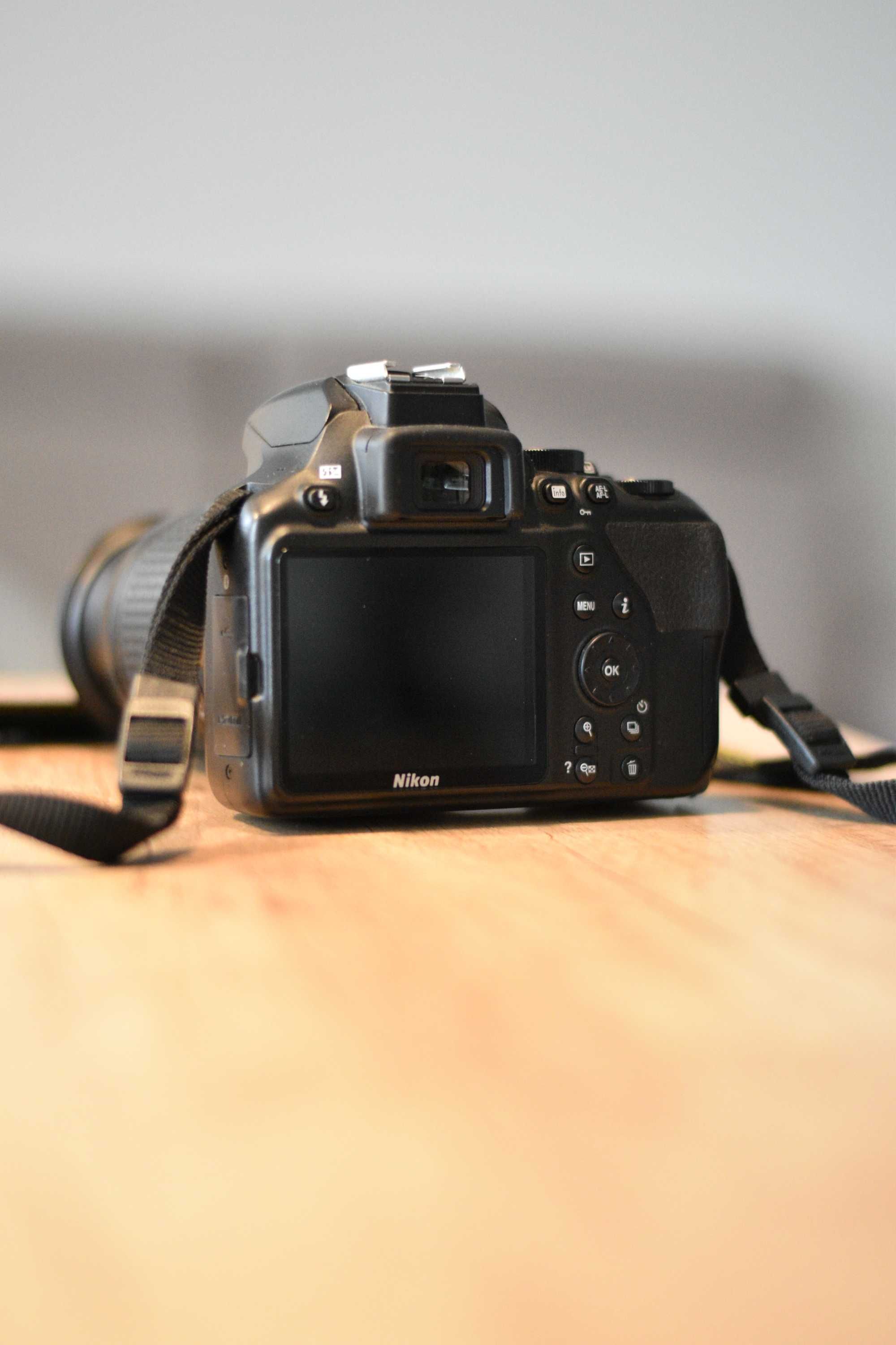 Nikon d3500 + obiektyw 18-55mm f/3.5-5.6