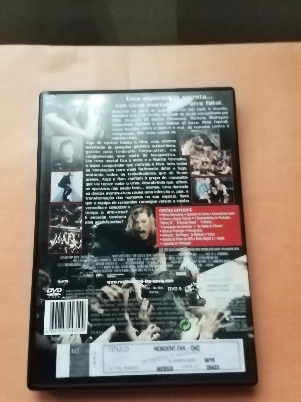 DVD Resident Evil, novo