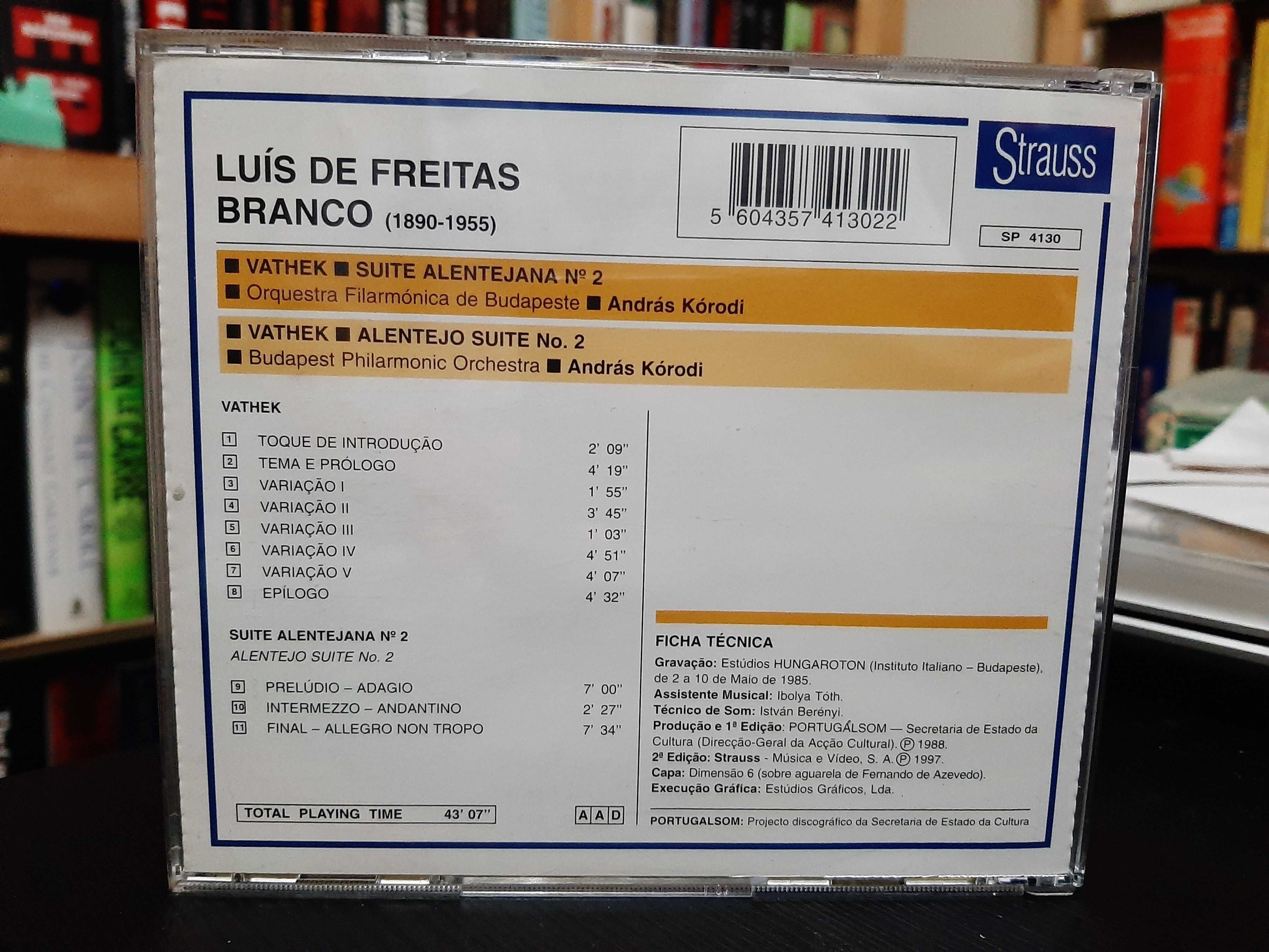 Luís de Freitas Branco – Vathek • Suite Alentejana N 2 – András Kórodi