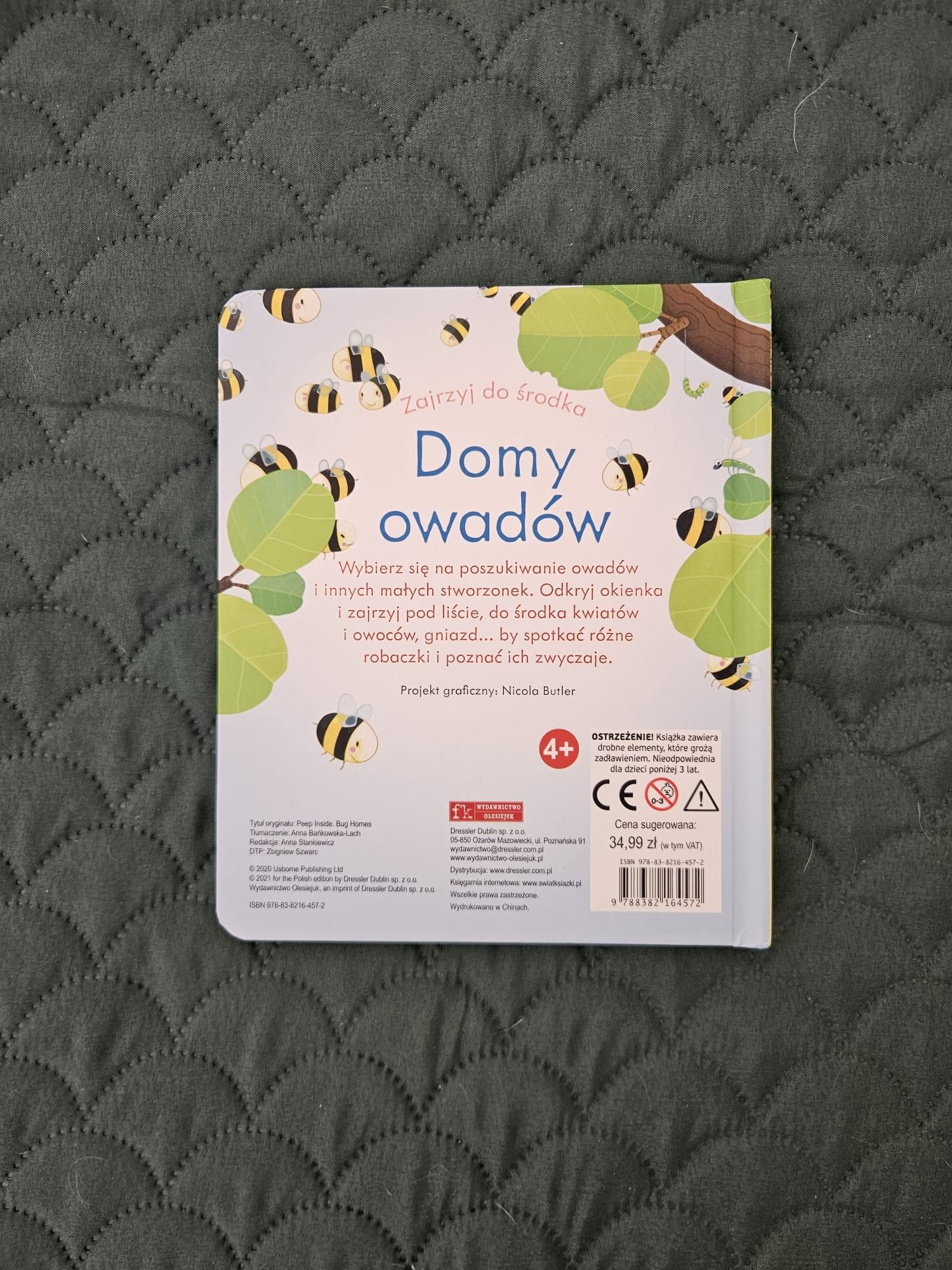 Domy owadów. Zajrzyj do środka  - z klapkami - wyd. Olesiejuk
