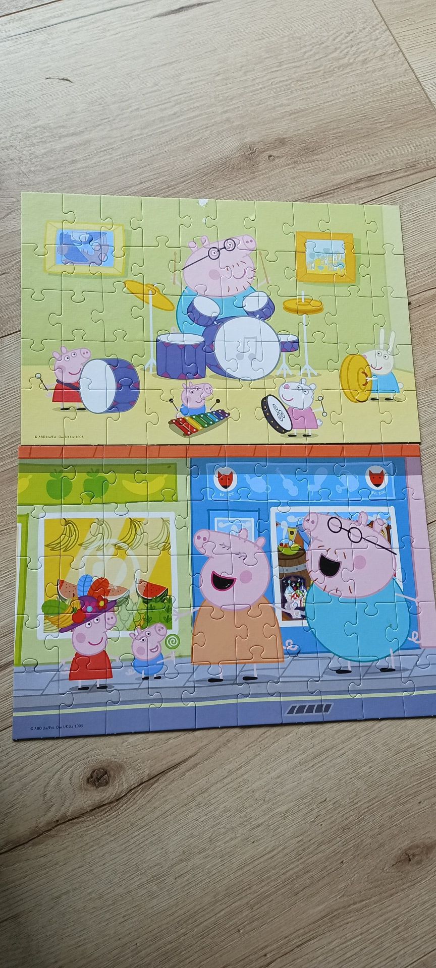 Puzzle 4+, Świnka Peppa, My Little Pony, Jej wysokość Zosia, MyszkaM.