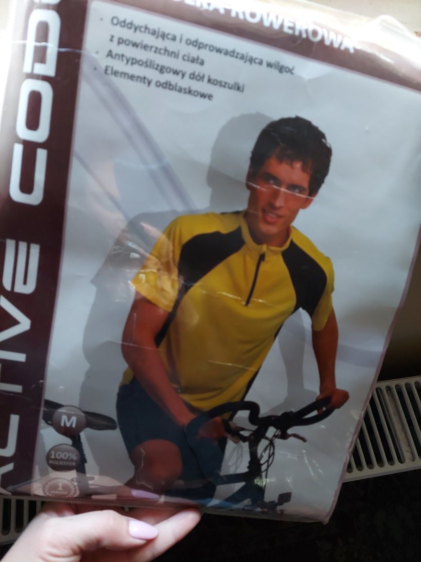 Koszulka rowerowa męska M. Nowa