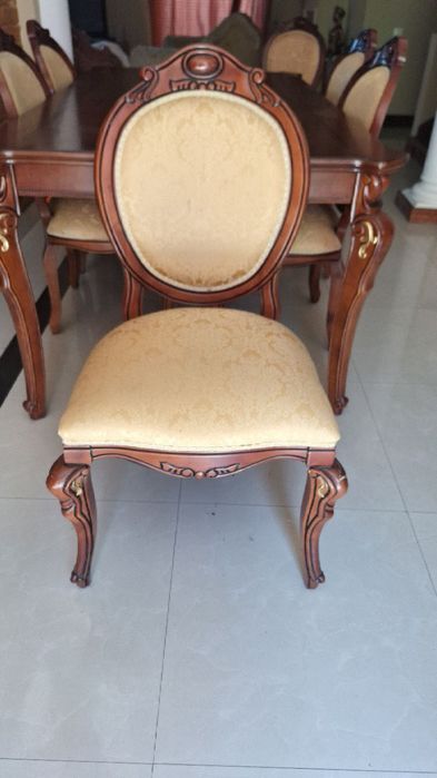 Обідній стіл, стільці- комплект Італія