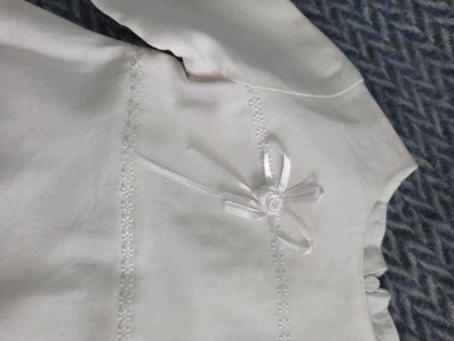 Sukienka na chrzest dla dziewczynki rozmiar 68 splendor pl