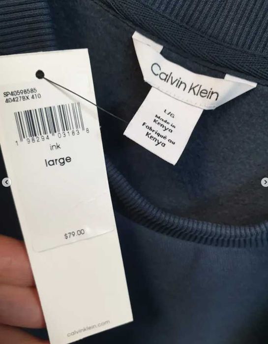 Світшот Calvin Klein оригінал M L