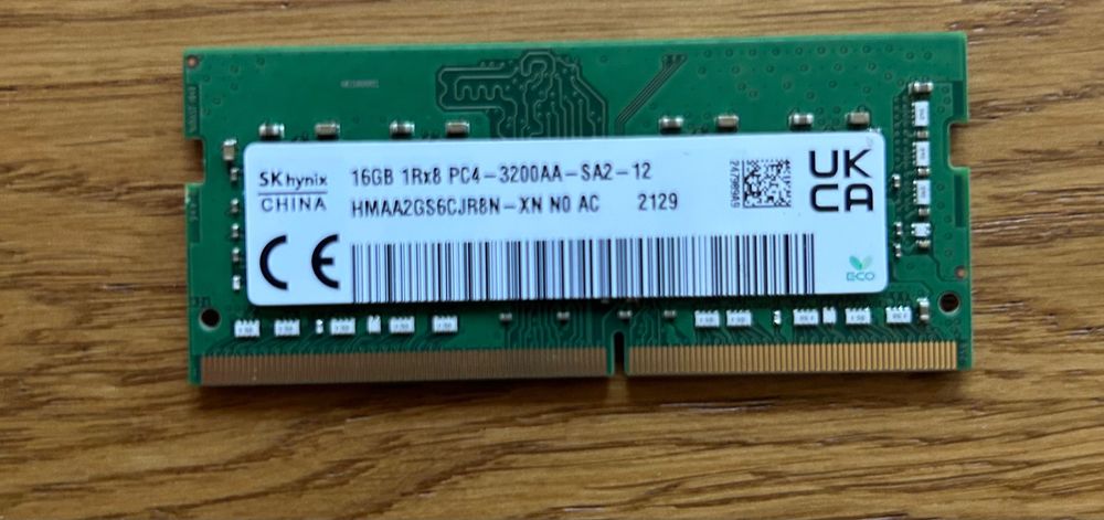 Pamięć RAM 2x16GB Hynix 3200 MHz DDR4
