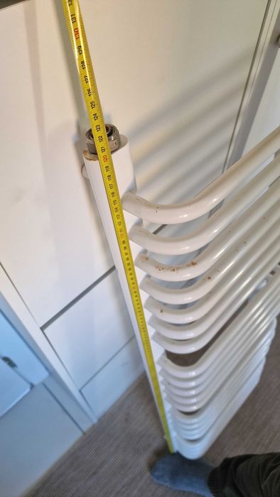 Kaloryfer Biały Łazienkowy Szczebelkowy 120x40