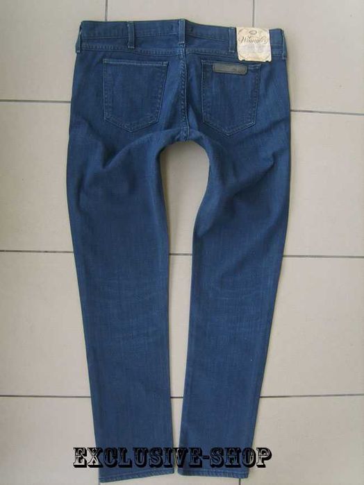 Wrangler JAYNE spodnie damskie jeansy  7/8 W28 pas 85 cm