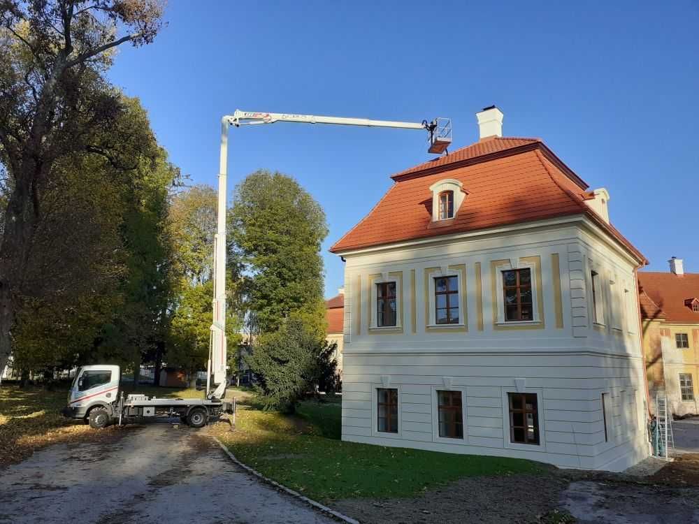 Wynajmę podnośnik koszowy, zwyżka, wysięgnik, Warszawa i okolice