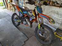 KTM SX 125 2015, спорт тех паспорт