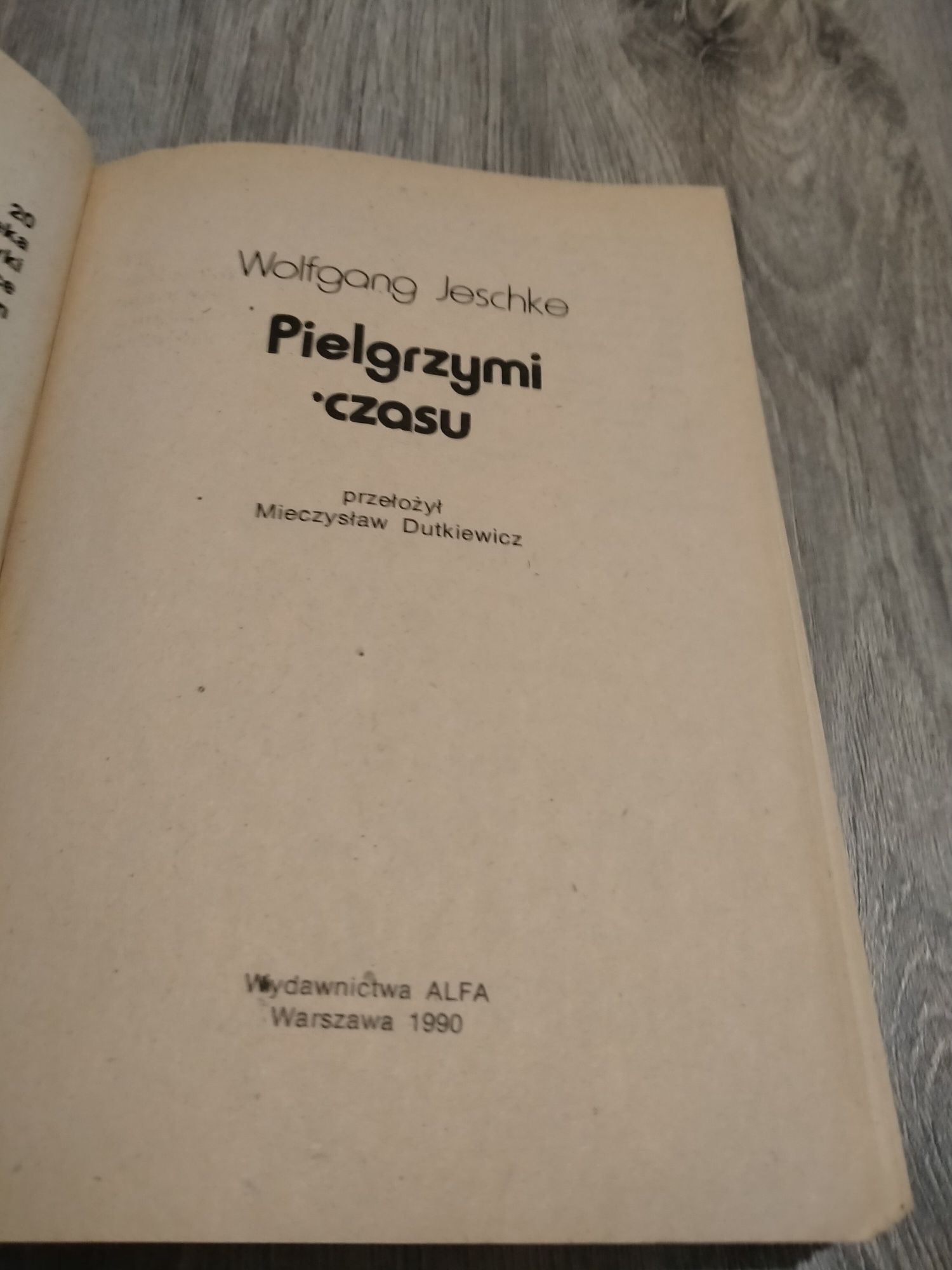 Wolfgang Jeschke Pielgrzymi czasu