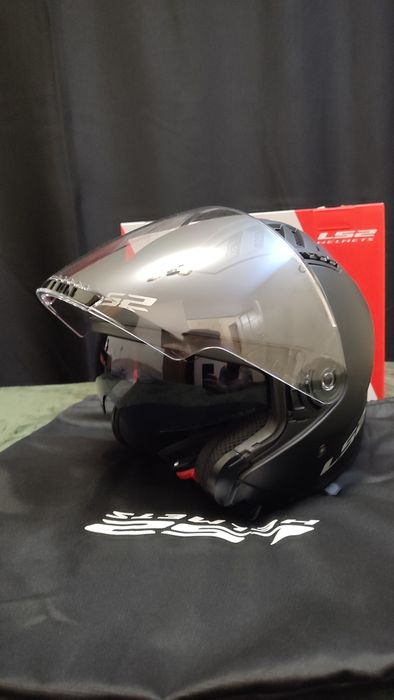 Мотошолом LS2 OF600 Copter 2 Matt Black L