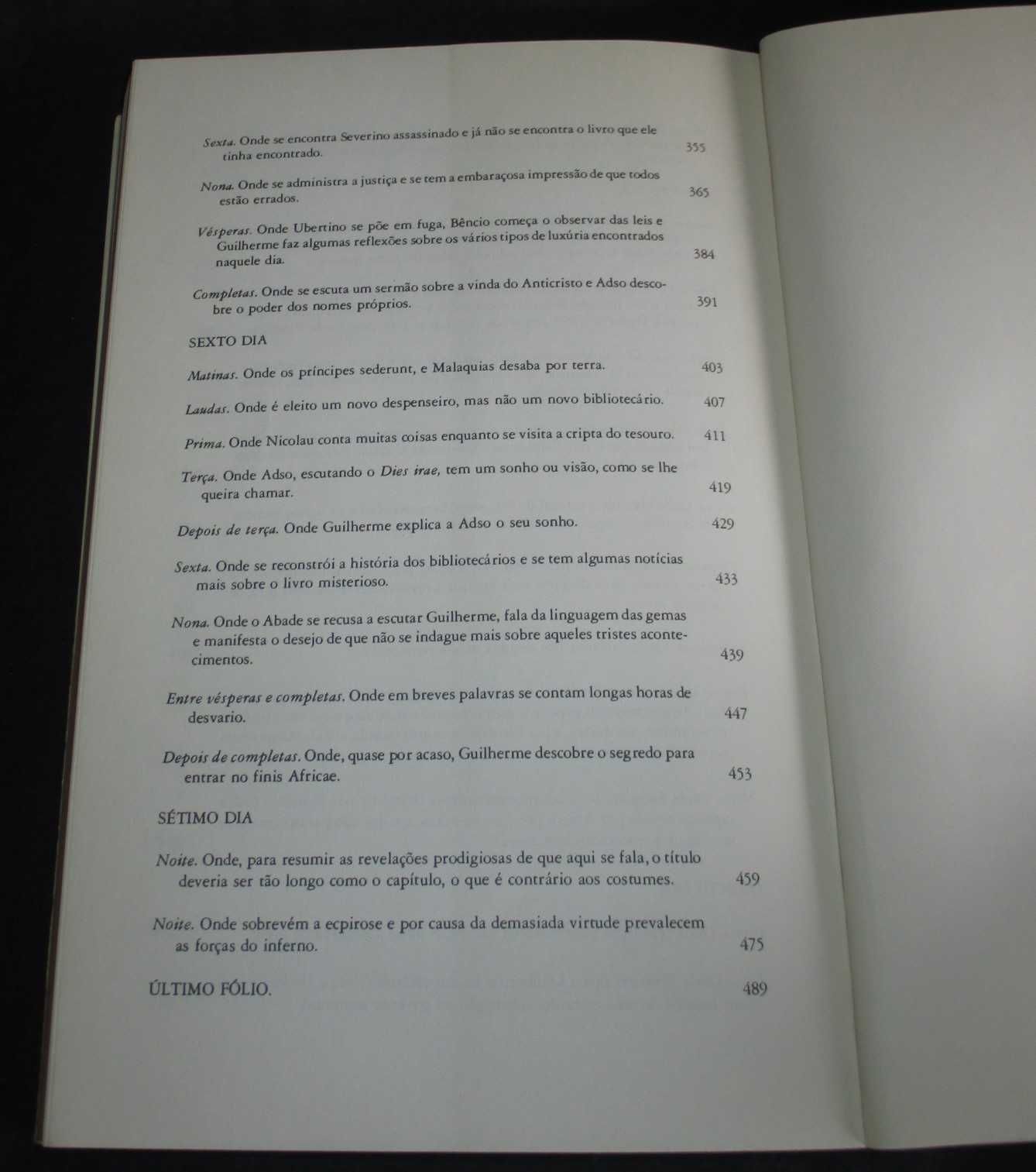 Livro O Nome da Rosa Umberto Eco Difel