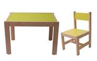Стіл і стільчик дитячий дерев'яний Стол и стульчик детский деревянный