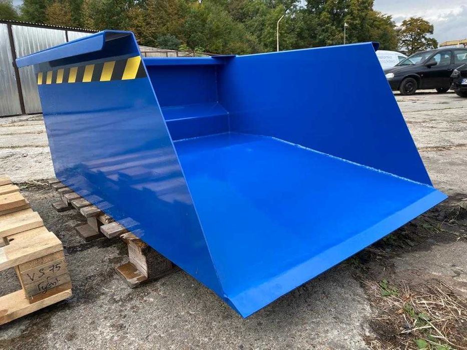 Spawana stalowa szufla mechaniczna 750 L