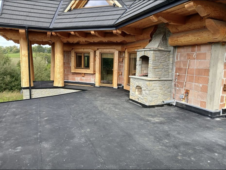 Hydroizolacje dachow  , tarasów oraz balkonów, obróbki blacharskie.