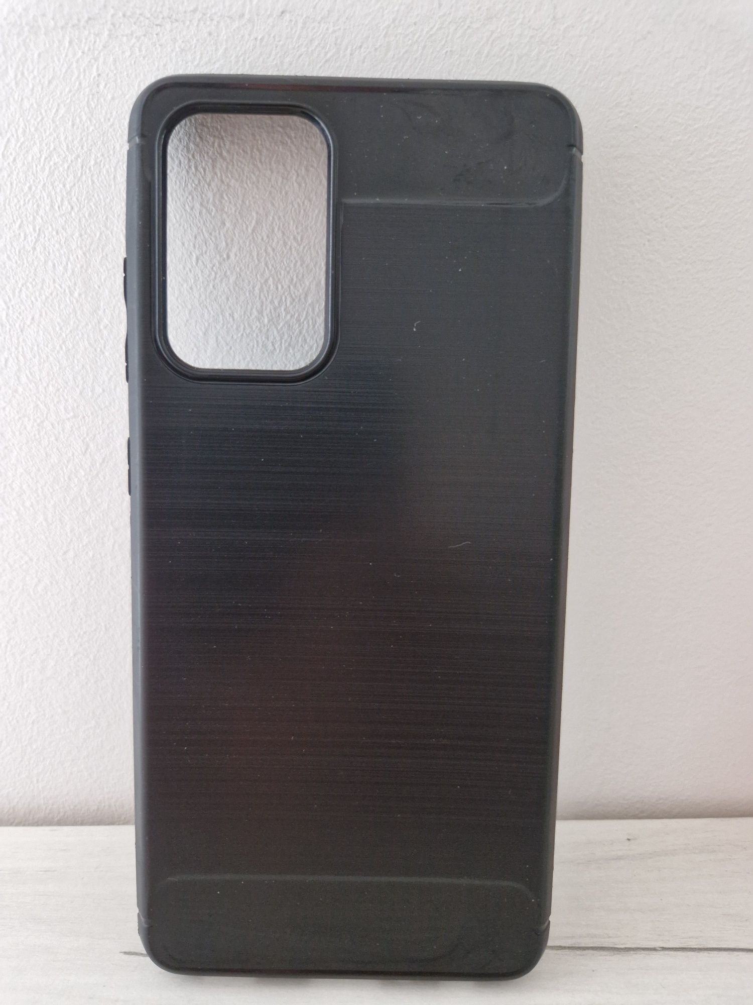 Zestaw do Samsung Galaxy A52/A52S Carbon + szkło Orange